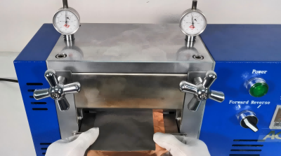 Electric roll press machine