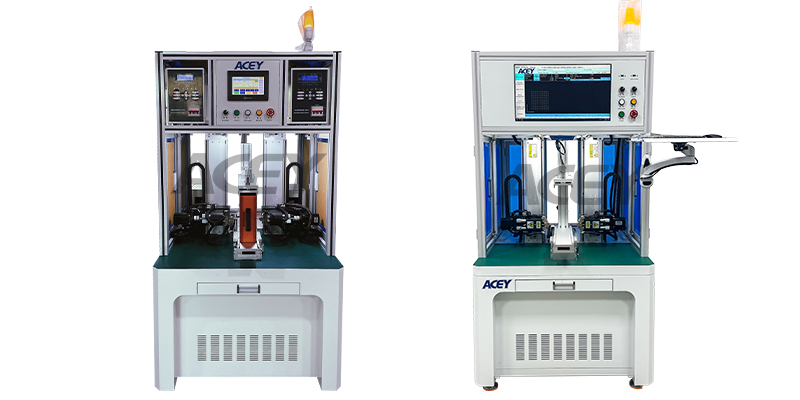 automatic double-sided battery pack spot welding machine