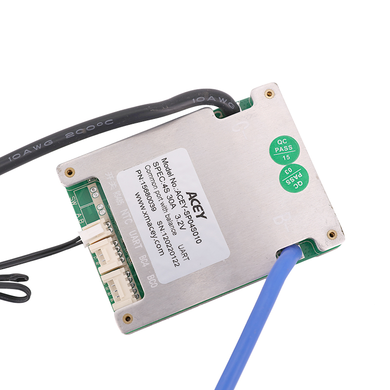 4S 30A Smart Wireless Lifepo4 Bms مع اتصال UART RS485
 